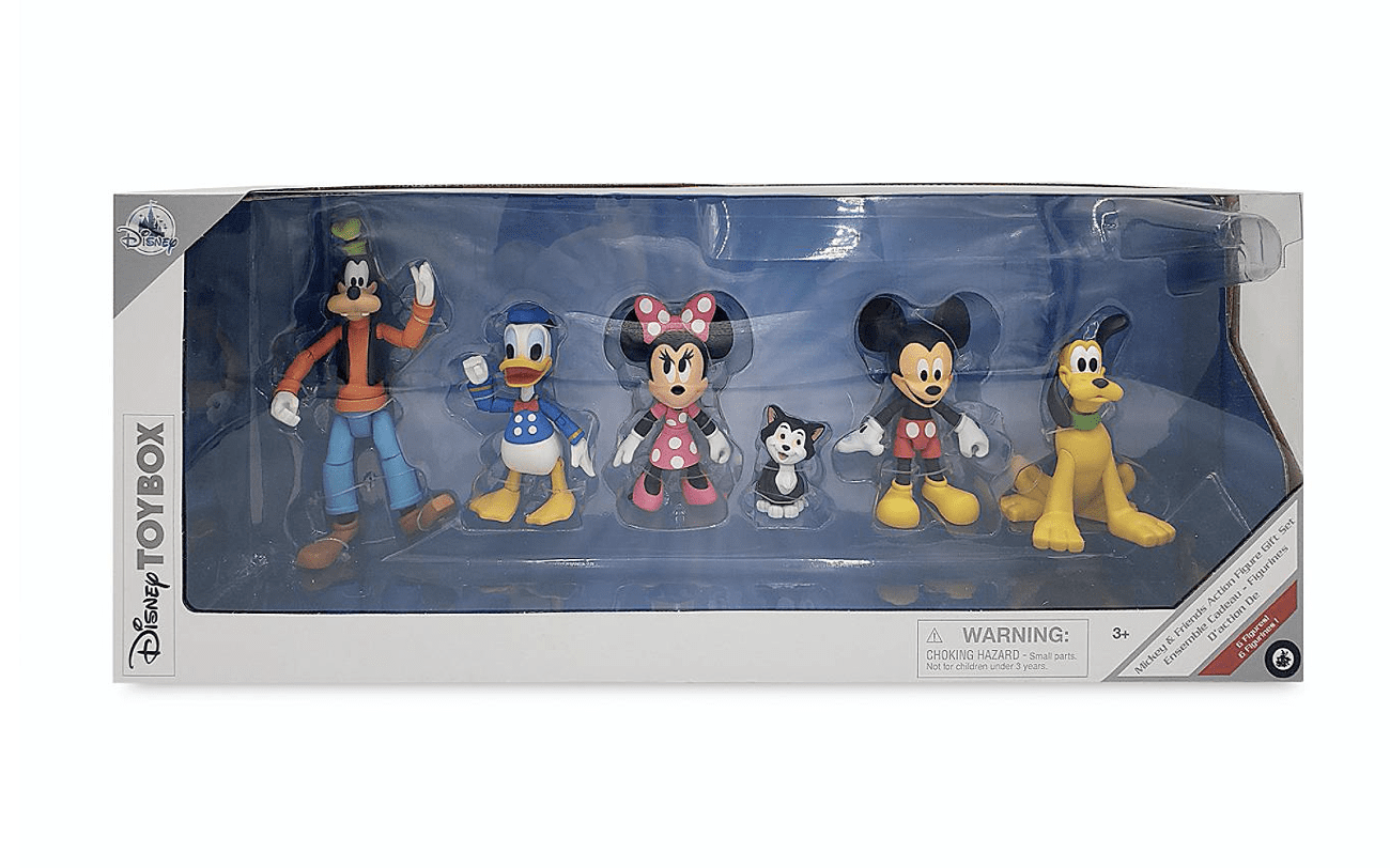 Disney Mickey and Friends Action Figure Gift Set Toybox New with Box