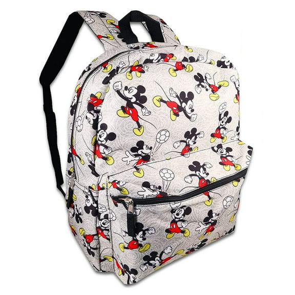 Disney Mickey and Friends All Over Print 16 Backpack