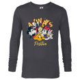 thumbnail image 1 of Disney Mickey and Friends Always Positive - Long Sleeve T-Shirt for Men - Customized-Charcoal Heather, 1 of 5