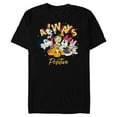 thumbnail image 1 of Disney Mickey and Friends Always Positive - Short Sleeve Blended T-Shirt for Adults - Customized-Black, 1 of 5