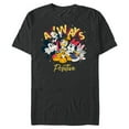 thumbnail image 1 of Disney Mickey and Friends Always Positive - Short Sleeve Blended T-Shirt for Adults - Customized-Dark Heather, 1 of 5