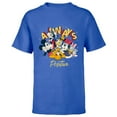 thumbnail image 1 of Disney Mickey and Friends Always Positive - Short Sleeve T-Shirt for Kids - Customized-Royal, 1 of 5
