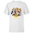 thumbnail image 1 of Disney Mickey and Friends Always Positive - Short Sleeve T-Shirt for Kids - Customized-White, 1 of 5