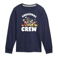 thumbnail image 1 of Disney - Mickey and Friends Christmas Crew - Toddler & Youth Long Sleeve Graphic T-Shirt, 1 of 5