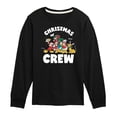 thumbnail image 1 of Disney - Mickey and Friends Christmas Crew - Toddler & Youth Long Sleeve Graphic T-Shirt, 1 of 5
