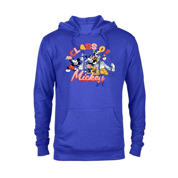 Disney Mickey and Friends Class of Mickey Graduation - Pullover Hoodie for Adults - Customized-Royal Heather