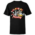 thumbnail image 1 of Disney Mickey and Friends Class of Mickey Graduation - Short Sleeve T-Shirt for Kids - Customized-Black, 1 of 5