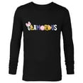 thumbnail image 1 of Disney Mickey and Friends Daisy Duck Glamorous - Long Sleeve T-Shirt for Men - Customized-Black, 1 of 5