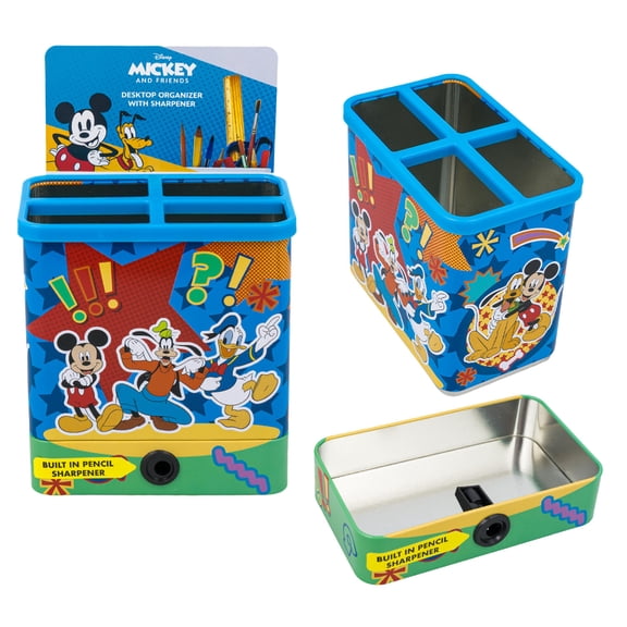 Disney Mickey and Friends Desktop Organizer with Sharpener