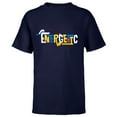 thumbnail image 1 of Disney Mickey and Friends Donald Duck Energetic - Short Sleeve T-Shirt for Kids - Customized-Navy, 1 of 5