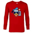 thumbnail image 1 of Disney Mickey and Friends Donald Duck Fun in the Sun - Long Sleeve T-Shirt for Men - Customized-New Red, 1 of 5