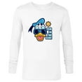 thumbnail image 1 of Disney Mickey and Friends Donald Duck Fun in the Sun - Long Sleeve T-Shirt for Men - Customized-White, 1 of 5