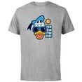 thumbnail image 1 of Disney Mickey and Friends Donald Duck Fun in the Sun - Short Sleeve Cotton T-Shirt for Adults - Customized-Athletic Heather, 1 of 5