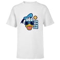 thumbnail image 1 of Disney Mickey and Friends Donald Duck Fun in the Sun - Short Sleeve T-Shirt for Kids - Customized-White, 1 of 5