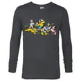 thumbnail image 1 of Disney Mickey and Friends Easter Egg Hunt - Long Sleeve T-Shirt for Men - Customized-Charcoal Heather, 1 of 5