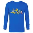 thumbnail image 1 of Disney Mickey and Friends Easter Egg Hunt - Long Sleeve T-Shirt for Men - Customized-Royal, 1 of 5