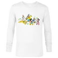 thumbnail image 1 of Disney Mickey and Friends Easter Egg Hunt - Long Sleeve T-Shirt for Men - Customized-White, 1 of 5