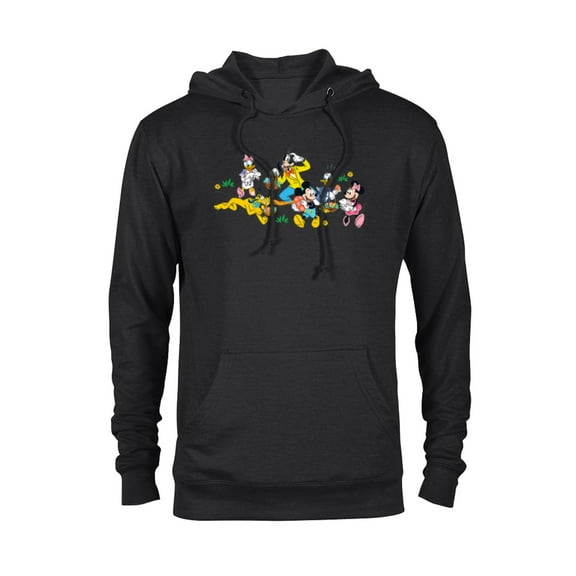 Disney Mickey and Friends Easter Egg Hunt - Pullover Hoodie for Adults - Customized-Black