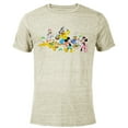 thumbnail image 1 of Disney Mickey and Friends Easter Egg Hunt - Short Sleeve Blended T-Shirt for Adults - Customized-Yellow, 1 of 5