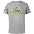 thumbnail image 1 of Disney Mickey and Friends Easter Egg Hunt - Short Sleeve Cotton T-Shirt for Adults - Customized-Athletic Heather, 1 of 5