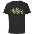 thumbnail image 1 of Disney Mickey and Friends Easter Egg Hunt - Short Sleeve Cotton T-Shirt for Adults - Customized-Black, 1 of 5