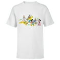 thumbnail image 1 of Disney Mickey and Friends Easter Egg Hunt - Short Sleeve T-Shirt for Kids - Customized-White, 1 of 5