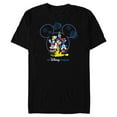 thumbnail image 1 of Disney Mickey and Friends Fireworks Our Disney Family Trip - Short Sleeve Blended T-Shirt for Adults - Customized-Black, 1 of 5