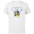 thumbnail image 1 of Disney Mickey and Friends Fireworks Our Disney Family Trip - Short Sleeve Cotton T-Shirt for Adults - Customized-White, 1 of 5