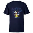 thumbnail image 1 of Disney Mickey and Friends Fireworks Our Disney Family Trip - Short Sleeve T-Shirt for Kids - Customized-Navy, 1 of 5