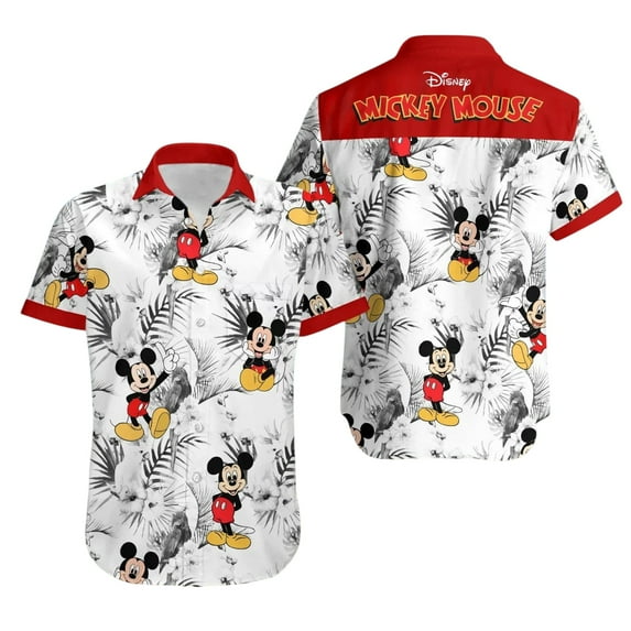 Disney Mickey and Friends Golf Dad Hawaiian Shirt,Father's Day Gift Tee
