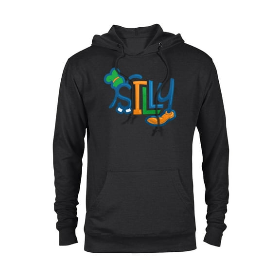Disney Mickey and Friends Goofy Silly - Pullover Hoodie for Adults - Customized-Black