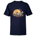 thumbnail image 1 of Disney Mickey and Friends Halloween Retro - Short Sleeve T-Shirt for Kids - Customized-Athletic Navy, 1 of 5