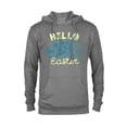 thumbnail image 1 of Disney Mickey and Friends Hello Easter - Pullover Hoodie for Adults - Customized-Athletic Heather, 1 of 5