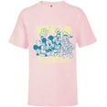 thumbnail image 1 of Disney Mickey and Friends Hello Easter - Short Sleeve T-Shirt for Kids - Customized-Soft Pink, 1 of 5