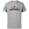 thumbnail image 1 of Disney Mickey and Friends It's My Birthday - Short Sleeve Cotton T-Shirt for Adults -Customized-Athletic Heather, 1 of 5