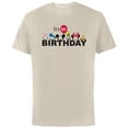 thumbnail image 1 of Disney Mickey and Friends It's My Birthday - Short Sleeve Cotton T-Shirt for Adults -Customized-Natural, 1 of 5