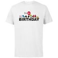 thumbnail image 1 of Disney Mickey and Friends It's My Birthday - Short Sleeve Cotton T-Shirt for Adults -Customized-White, 1 of 5