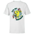 thumbnail image 1 of Disney Mickey and Friends It’s My Ninth 9th Birthday - Short Sleeve T-Shirt for Kids - Customized-White, 1 of 5