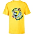 thumbnail image 1 of Disney Mickey and Friends It’s My Seventh 7th Birthday - Short Sleeve T-Shirt for Kids - Customized-Yellow, 1 of 5