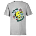 thumbnail image 1 of Disney Mickey and Friends It’s My Sixth 6th Birthday - Short Sleeve T-Shirt for Kids - Customized-Athletic Heather, 1 of 5
