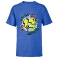 thumbnail image 1 of Disney Mickey and Friends It’s My Twelfth 12th Birthday - Short Sleeve T-Shirt for Kids - Customized-Royal, 1 of 5