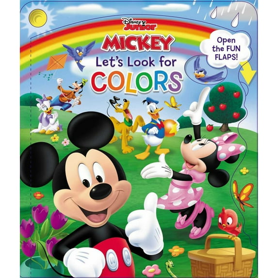 Disney Mickey and Friends Let's Look for Colors (Board Book)