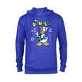 thumbnail image 1 of Disney Mickey and Friends Lucky Donald Duck - Pullover Hoodie for Adults - Customized-Royal Heather, 1 of 5