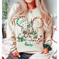 Disney Mickey and Friends Merry Christmas Characters Group Sweater