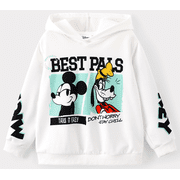 Mickey and Friends Mickey Goofy Boys Sweatshirt Toddler Pullover Kids Sizes 2T-6Y