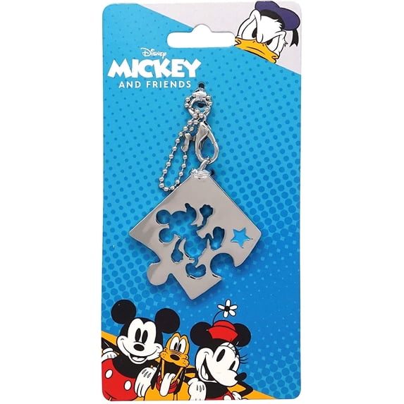 Disney Mickey and Friends: Mickey Puzzle Piece Pewter Key Chain