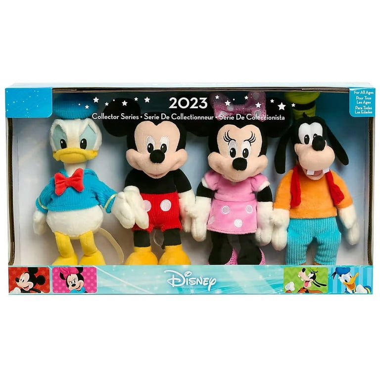 Disney Mickey and Friends Plush Collector Set: Minnie, Mickey