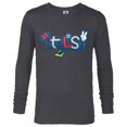 thumbnail image 1 of Disney Mickey and Friends Minnie Mouse Stylish - Long Sleeve T-Shirt for Men - Customized-Charcoal Heather, 1 of 5