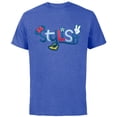 thumbnail image 1 of Disney Mickey and Friends Minnie Mouse Stylish - Short Sleeve Cotton T-Shirt for Adults - Customized-Royal Heather, 1 of 5