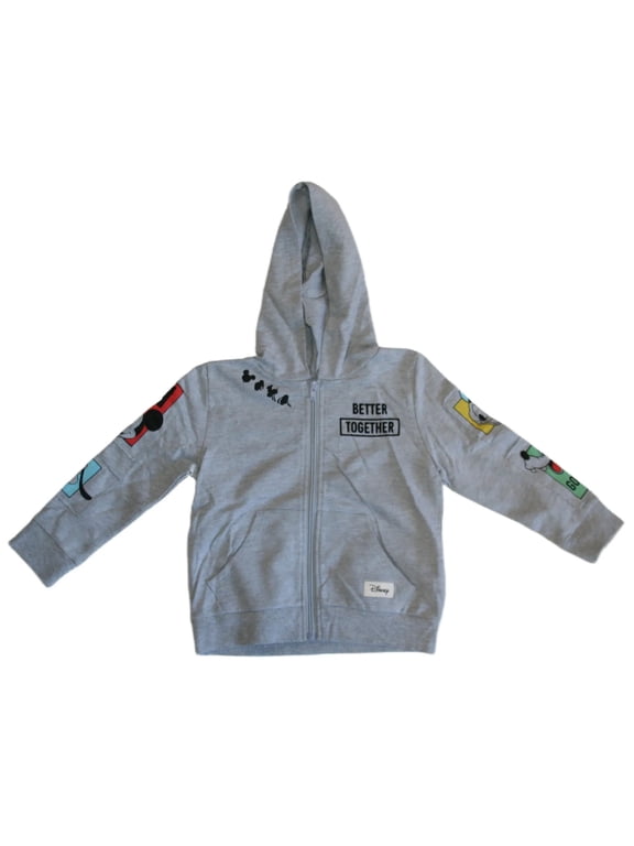 Mickey and Friends Patchwork Toddler Hooded Jacket (4T)
